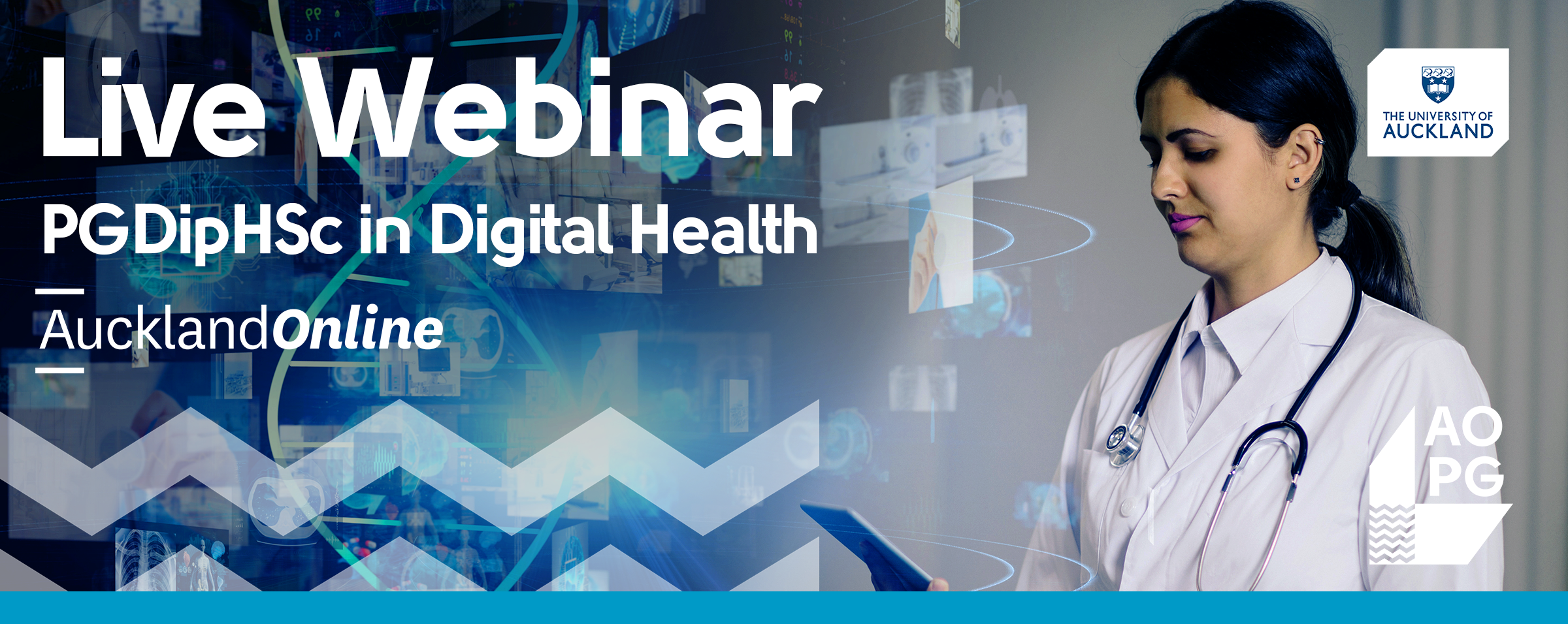 All you need to know about studying a PGHSc in Digital Health with Auckland Online