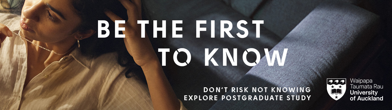 Be the first to know